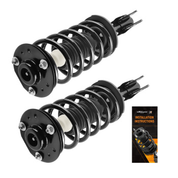 Pair Front Complete Struts w/ Spring compatible for Chevrolet Equinox GMC Terrain 2010-2017
