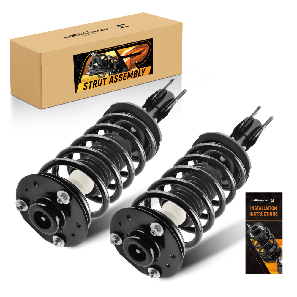 8pc Front Struts Control Arms Sway Bars for 2010-2017 compatible for Chevy Equinox GMC Terrain