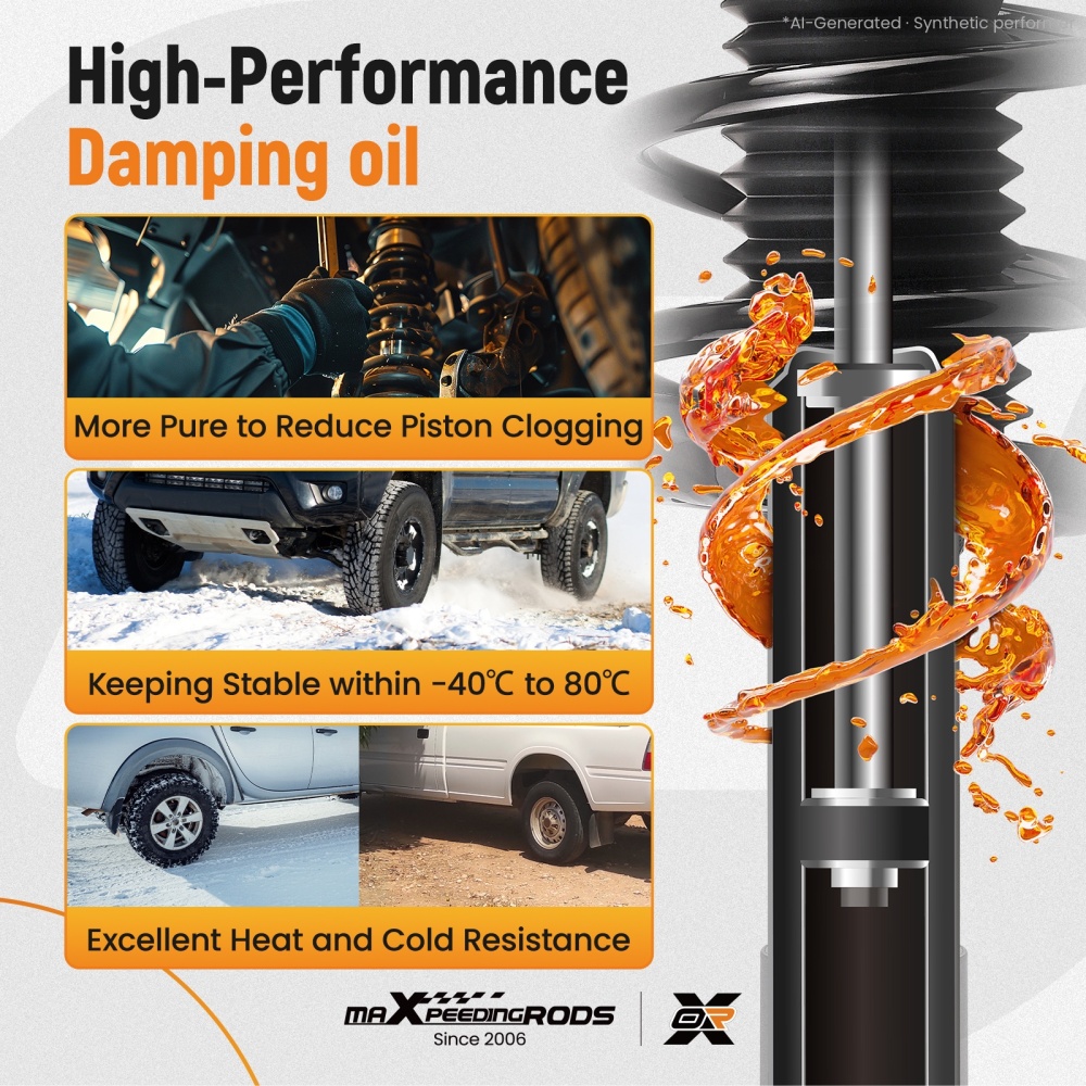 Front Struts w/ Coil Springs compatible for Honda Civic 2006-2011 EX/EX-L/GX/LX/XL-S 1.8L