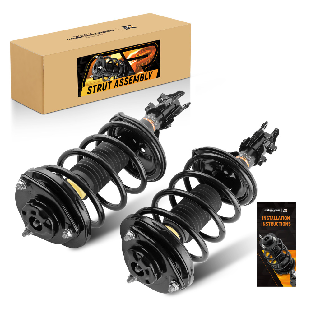 Pair Front Strut Spring compatible for Kia Optima 2006 2007 2008 2009 2010 171136 171135