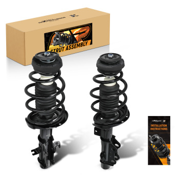 Pair Front Struts w/ Coil Spring compatible for Chevrolet Camaro SS 2010 2011 2012 6.2L V8
