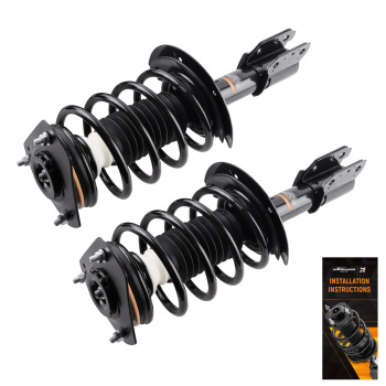 2PCS Front Complete Struts w/ Coil Spring For 2006-13 compatible for Chevy Impala 14-16 Limited