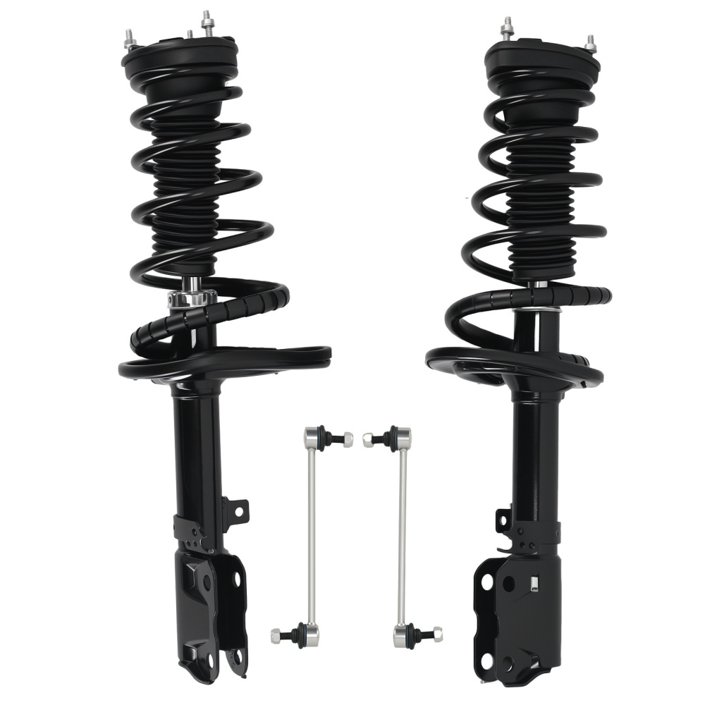 Rear Struts w/ Coil Spring Assembly Sway Bars Kit for 2012 - 2017 compatible for Toyota Camry
