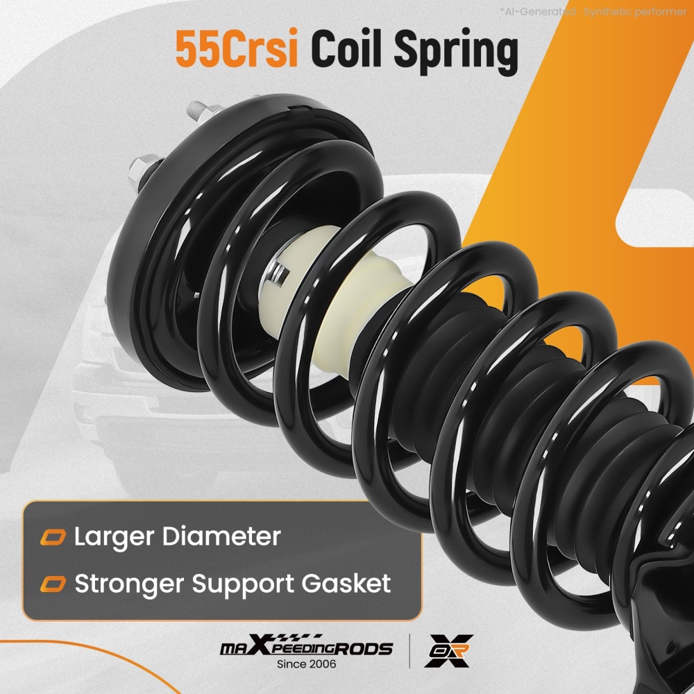 2pcs Front Struts w/Coil Springs Assembliy compatible for Acura TSX 2009 2010 2011 2012