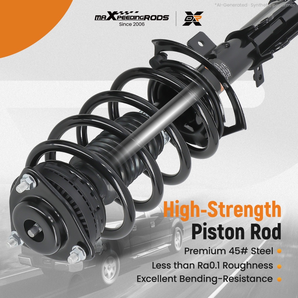 Complete Suspension Front Struts w/ Coil Springs compatible for Chrysler 200 2011-2014