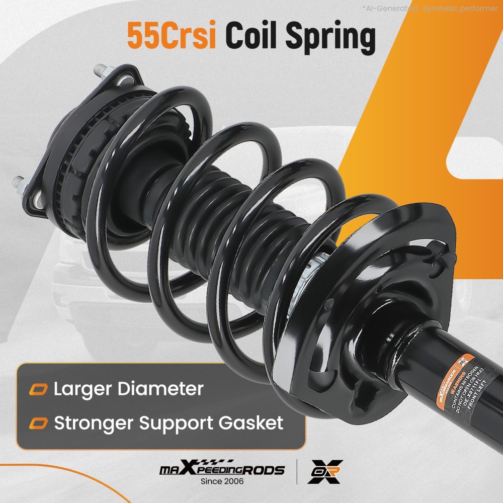 Complete Suspension Front Struts w/ Coil Springs compatible for Chrysler 200 2011-2014