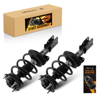 Front Pair Quick Complete StrutsCoil Springs for 2013-2017 compatible for Chevrolet Traverse