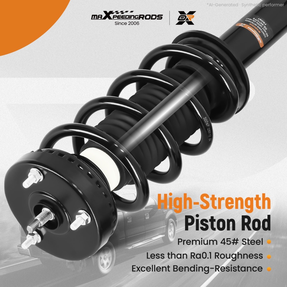Front Strut w/ Coil Spring Assembly compatible for Dodge Challenger Charger 2012-2018 3.6L