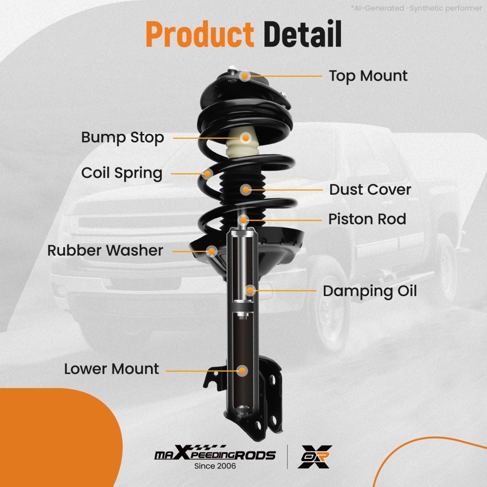 Front Struts Springs For 2009 2010 2011 2012 2013 compatible for Subaru Forester 2.5LITER H4