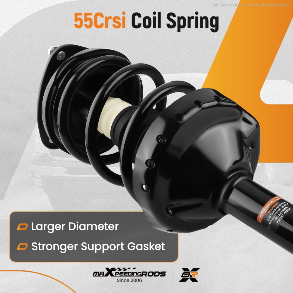 Front Struts Springs For 2009 2010 2011 2012 2013 compatible for Subaru Forester 2.5LITER H4
