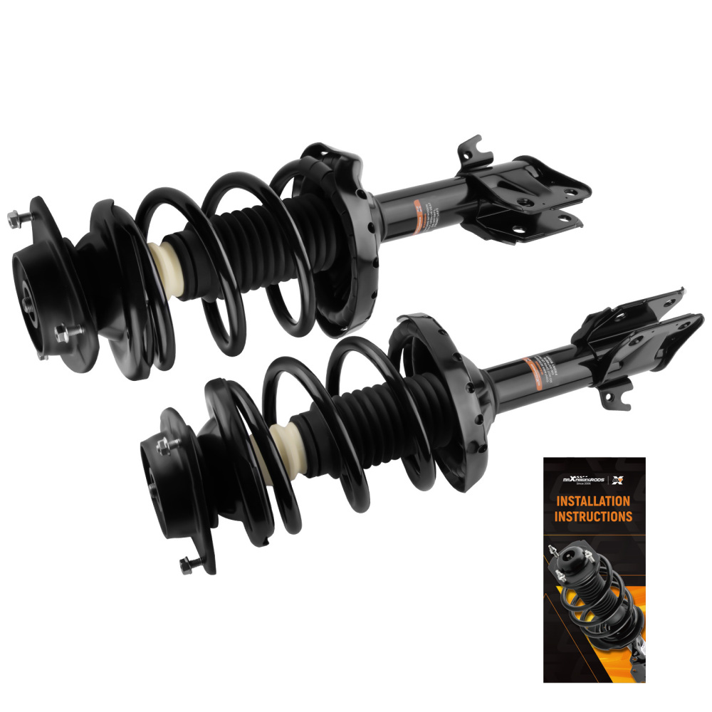 Front Struts Springs For 2009 2010 2011 2012 2013 compatible for Subaru Forester 2.5LITER H4