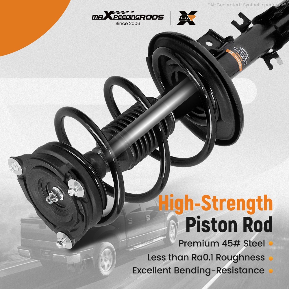 Front Left + Right Strut Spring Assembly compatible for Nissan Murano 2009 2010 2011-2014