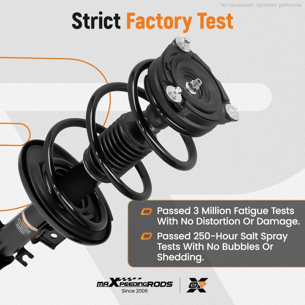 Front Left + Right Strut Spring Assembly compatible for Nissan Murano 2009 2010 2011-2014
