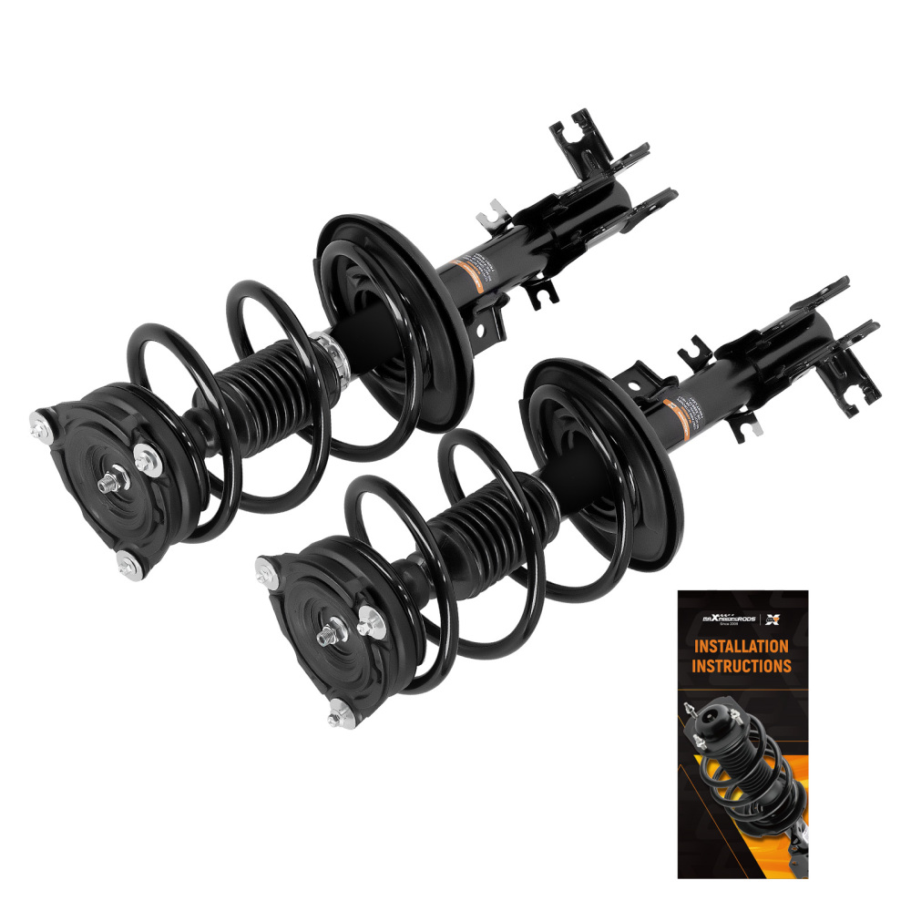 Front Left + Right Strut Spring Assembly compatible for Nissan Murano 2009 2010 2011-2014