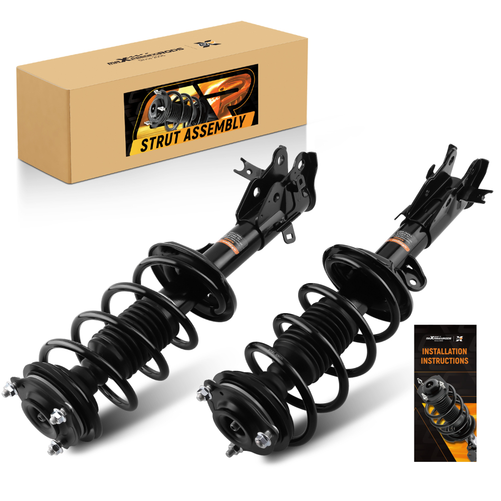 Front Struts w/Coil Spring Assembly compatible for Honda Civic 2012 1.8L 1.5L LX/BASE/DX/EX