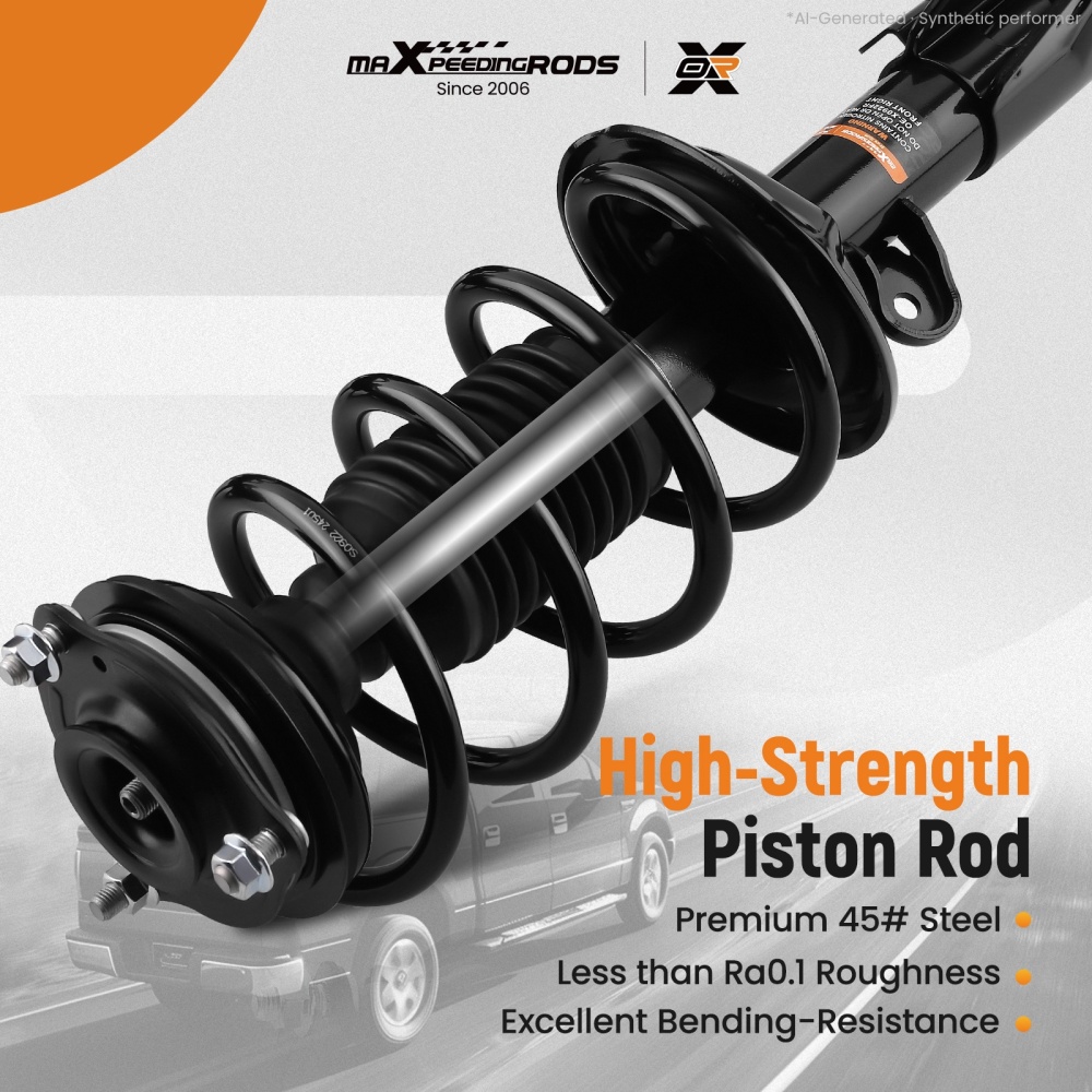 Front Struts w/Coil Spring Assembly compatible for Honda Civic 2012 1.8L 1.5L LX/BASE/DX/EX