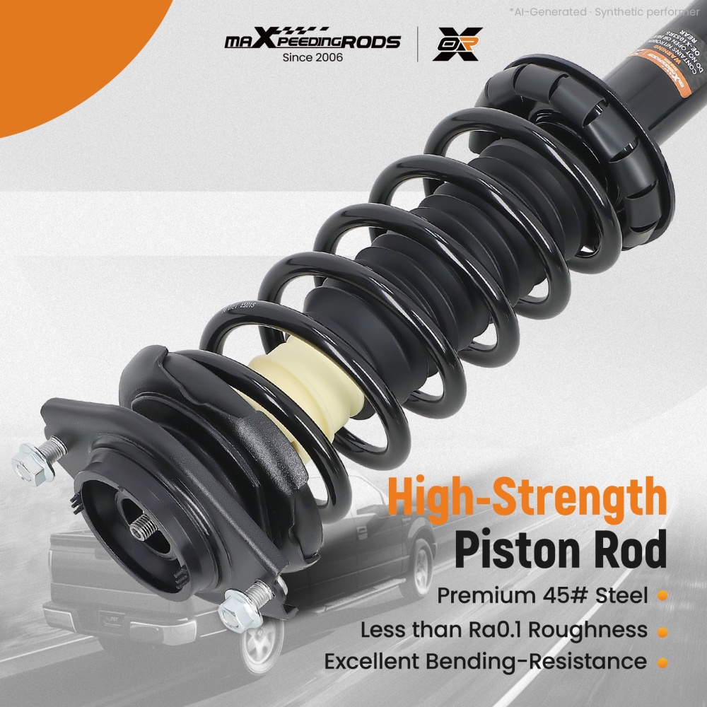 Rear Shock Strut Suspension compatible for Subaru Impreza 2008-2011 2.5LITER H4 2.5GT/2.5I