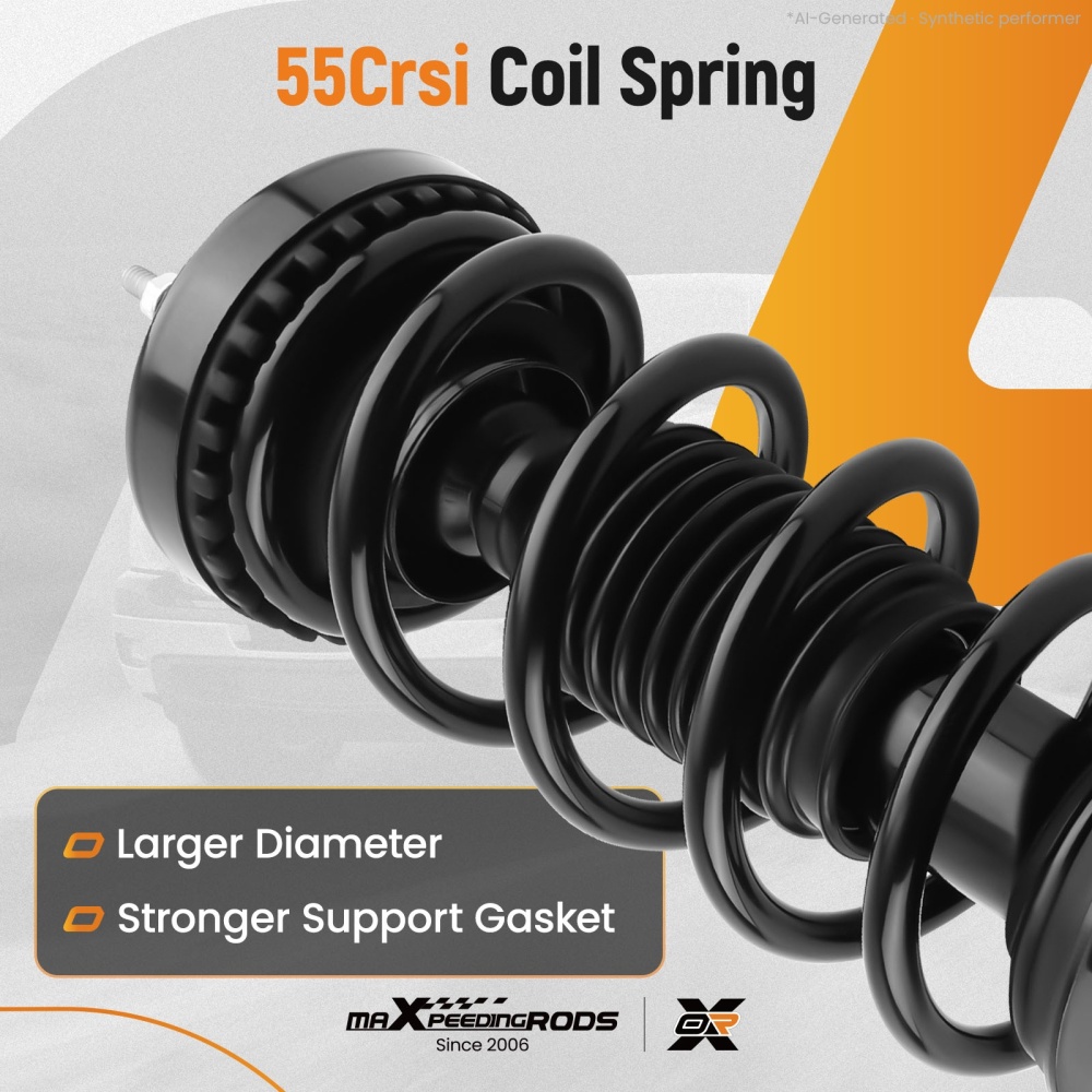 Pair Front Quick Complete Struts w/Coil Spring compatible for Chrysler 300 2011-2023