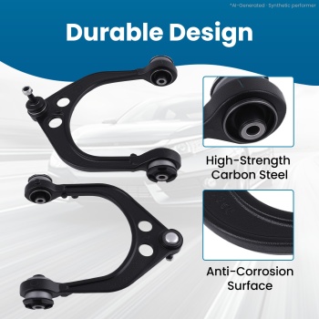 Quick Complete Front Strut Coil Springs + Control Arms compatible for Chrysler 300 11-19