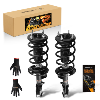Front Complete Struts w/ Coil Springs compatible for Ford Explorer 2013-2019 3.5L V6 AWD
