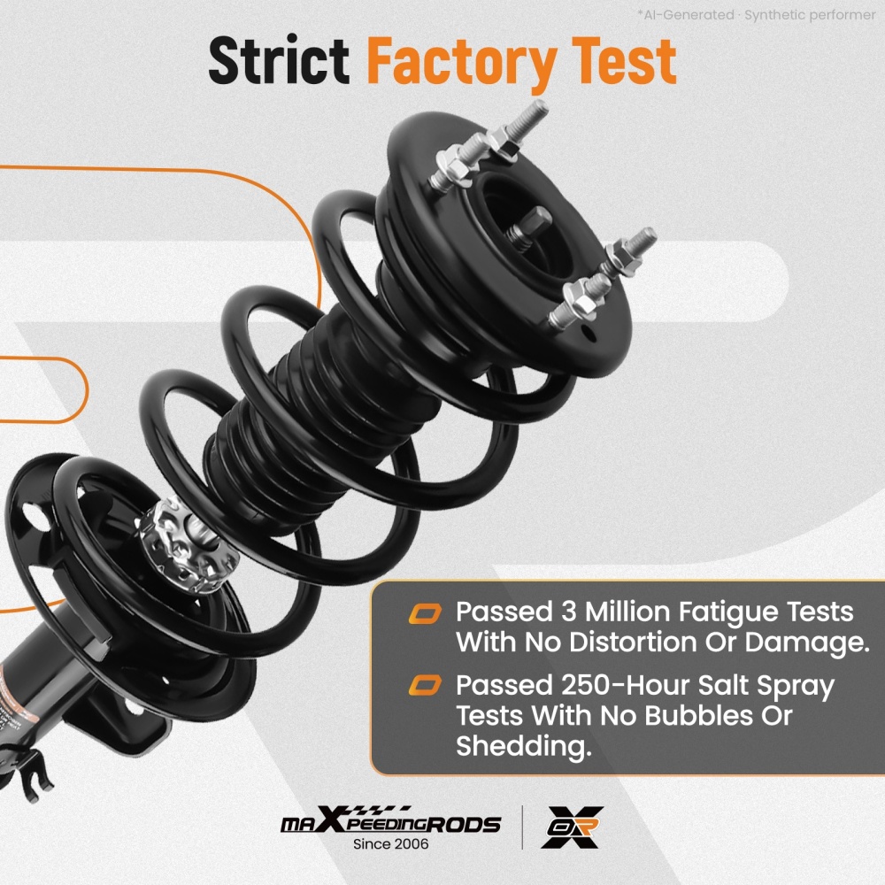 Front Complete Struts w/ Coil Springs compatible for Ford Explorer 2013-2019 3.5L V6 AWD