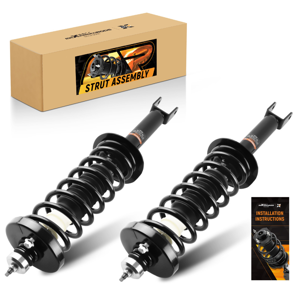 Rear Complete Struts Shocks w/ SpringMount For 2013-2017 compatible for Honda Accord 3.5L V6