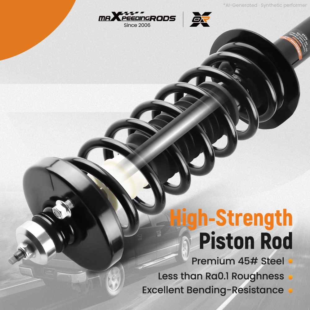 Rear Complete Struts Shocks w/ SpringMount For 2013-2017 compatible for Honda Accord 3.5L V6