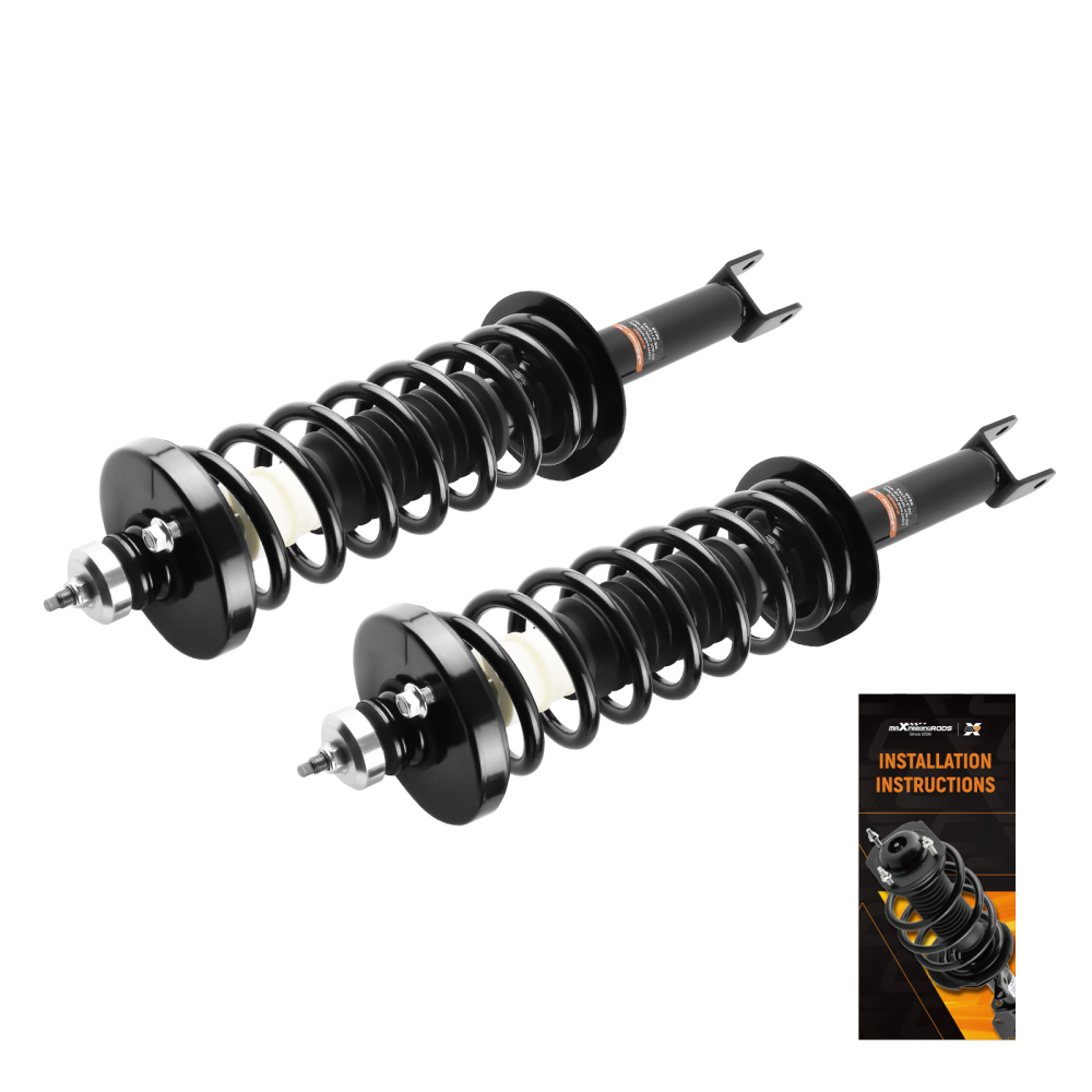 Rear Complete Struts Shocks w/ SpringMount For 2013-2017 compatible for Honda Accord 3.5L V6