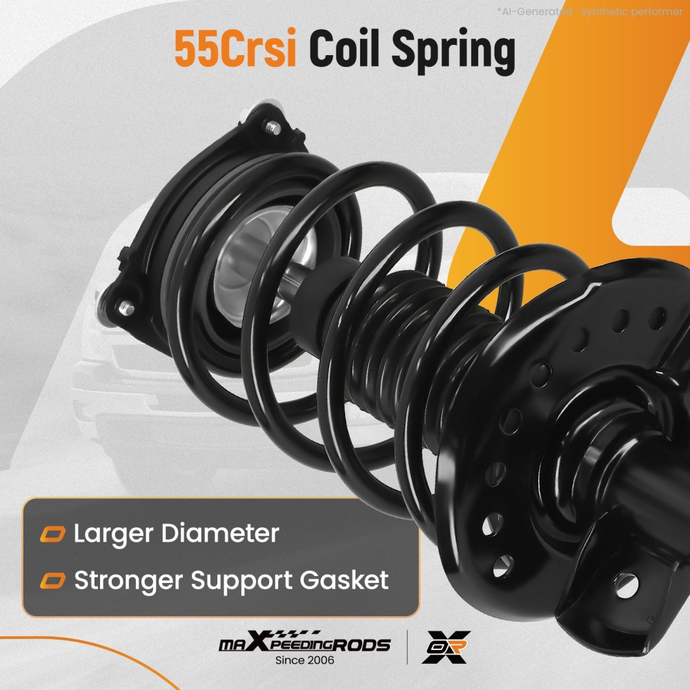 Set 2 Front Absorber Shocks Struts Assembly compatible for Nissan Sentra 2013 272948 27294