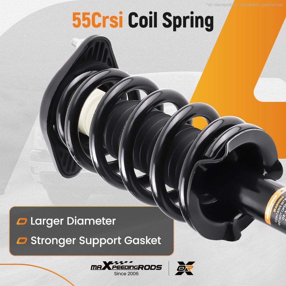 Rear Struts w/ Coil Spring Assembly LeftRight for 2012-2016 compatible for Honda CR-V AWD