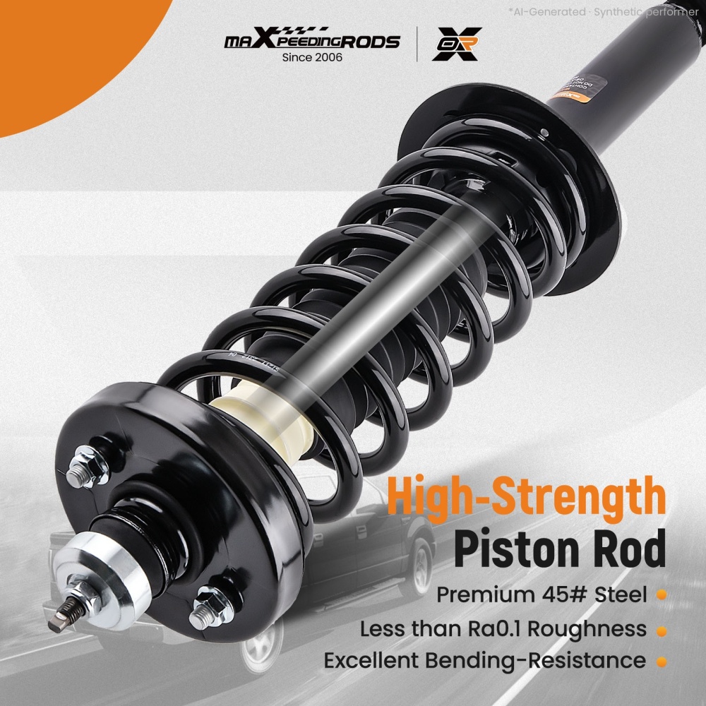 2Pcs Rear Struts ShocksCoil Springs Assembly For 2013-2017 compatible for Honda Accord