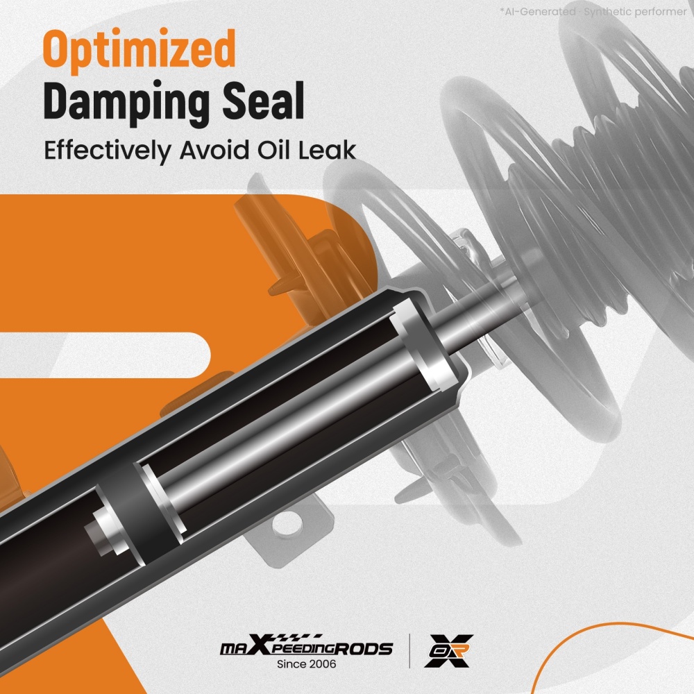 Pair Front Struts w/ Coil Springs compatible for Ford Escape 2014 2015 2016 2017 2018 2019