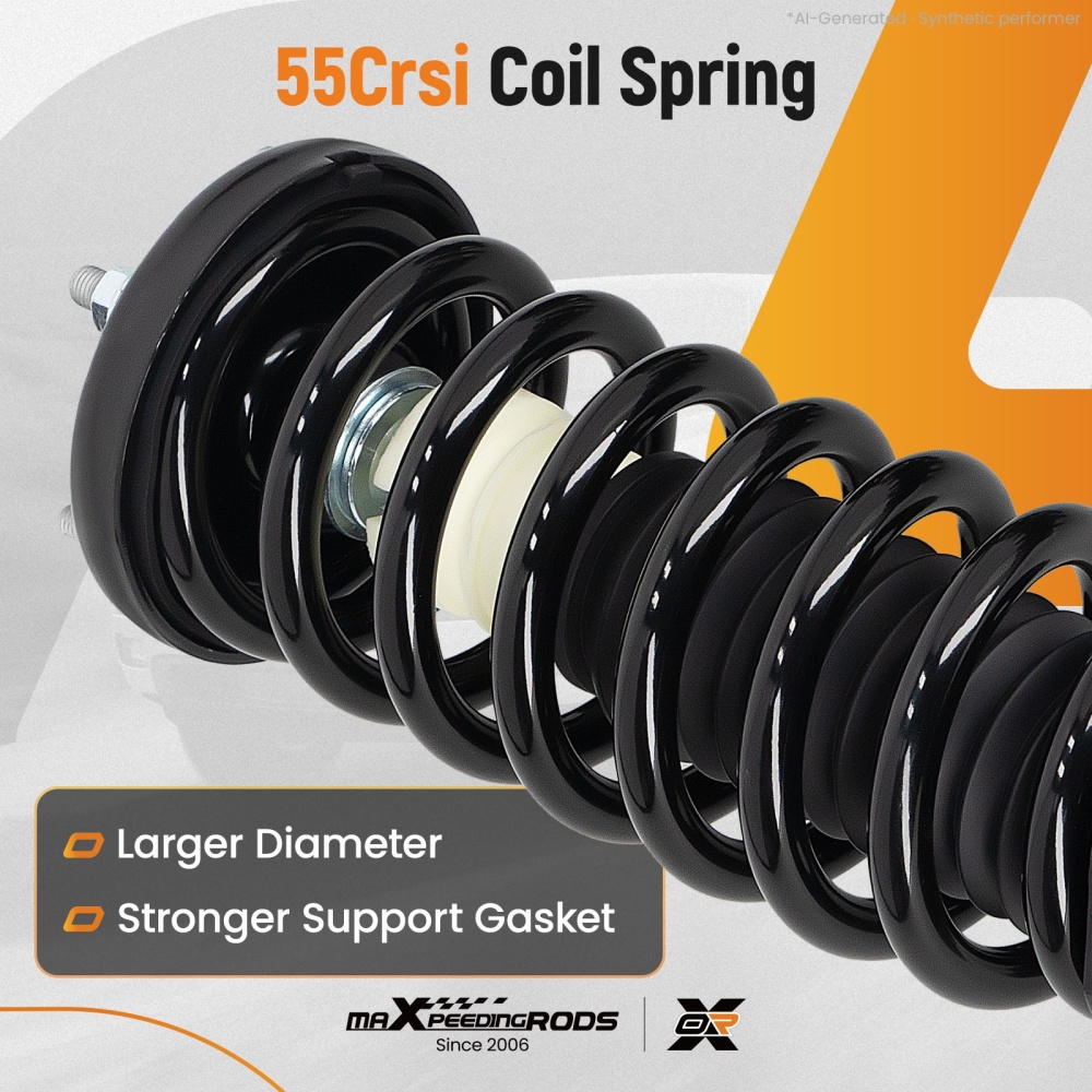 Front Complete Shocks Struts Coil Springs For 2004-2008 compatible for Acura TL Suspension Set