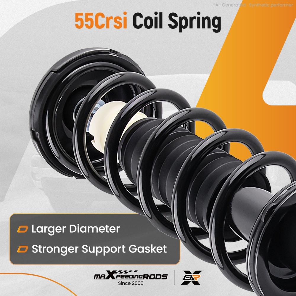 Rear Struts w/ Coil Spring Assembly Set LeftRight for 2004-2008 compatible for Acura TSX
