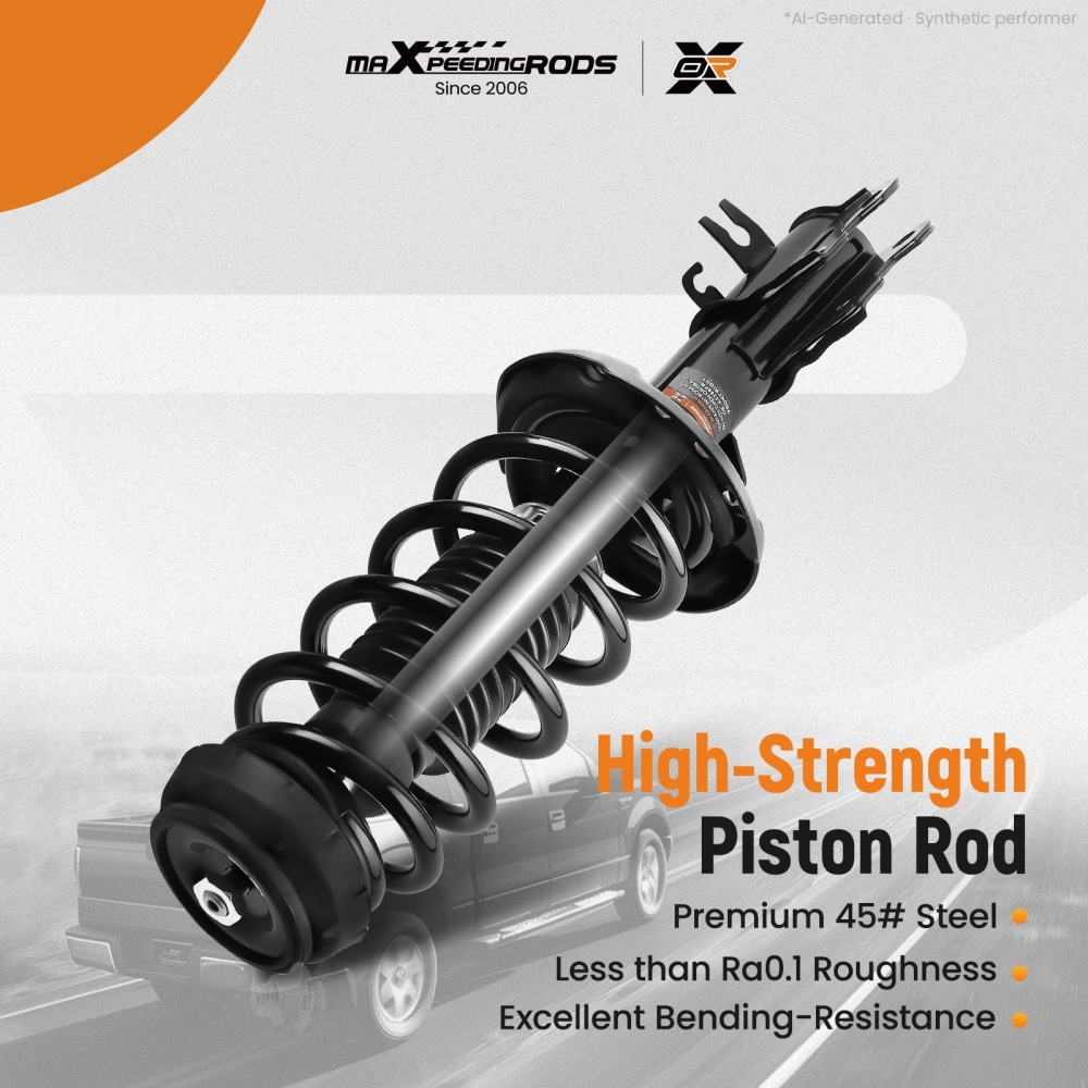 Front Struts w/ Spring Assembly For AWD 2013-2022 compatible for Buick Encore Chevrolet Trax