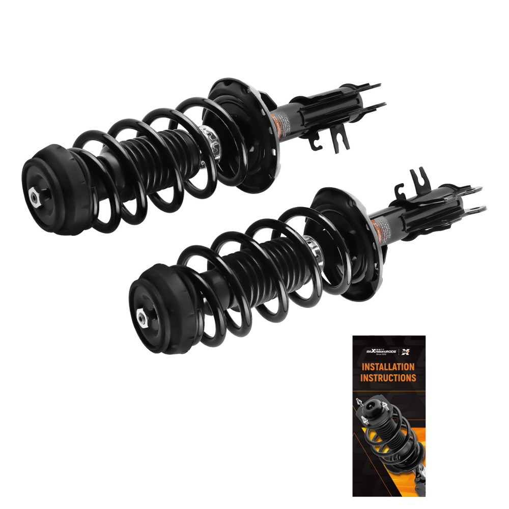 Front Struts w/ Spring Assembly For AWD 2013-2022 compatible for Buick Encore Chevrolet Trax