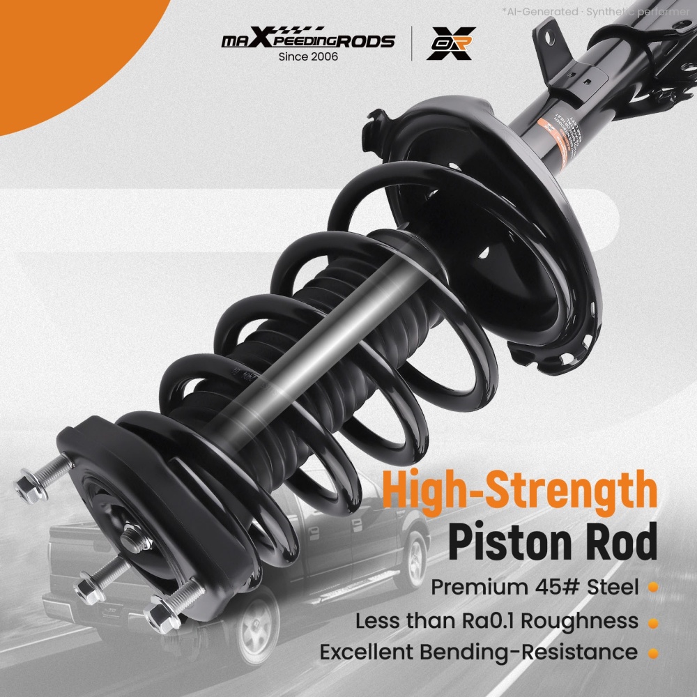 Compatible for FWD Rear Complete Struts Shock for 2004-2007 compatible for Toyota Highlander Lexus RX330 RX350