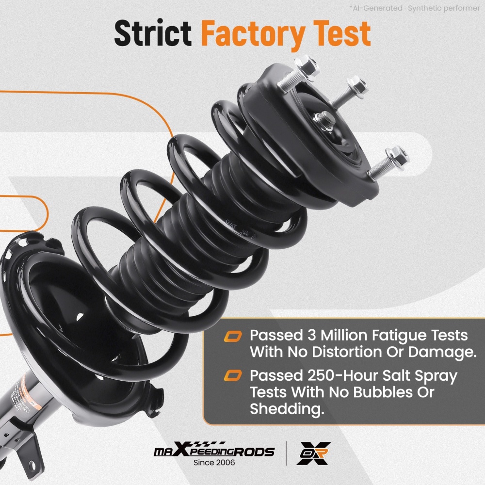 Compatible for FWD Rear Complete Struts Shock for 2004-2007 compatible for Toyota Highlander Lexus RX330 RX350