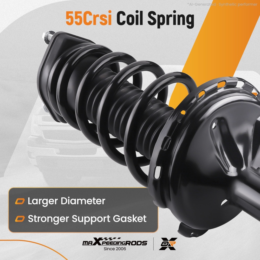 Compatible for FWD Rear Complete Struts Shock for 2004-2007 compatible for Toyota Highlander Lexus RX330 RX350