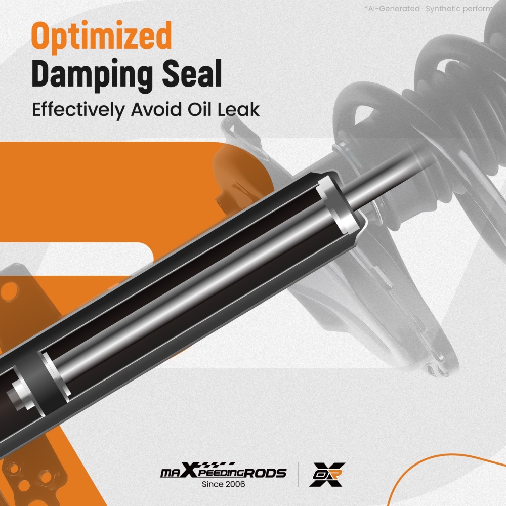 Compatible for FWD Rear Complete Struts Shock for 2004-2007 compatible for Toyota Highlander Lexus RX330 RX350