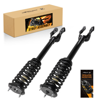2pcs Front Strut w/ Coil Spring Assembly compatible for JEEP GRAND CHEROKEE 3.6L AWD 11-15