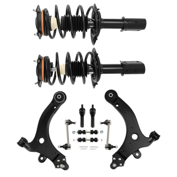 Front Struts Lower Control Arm Sway Bar End Link compatible for Chevrolet Impala 2000-2013