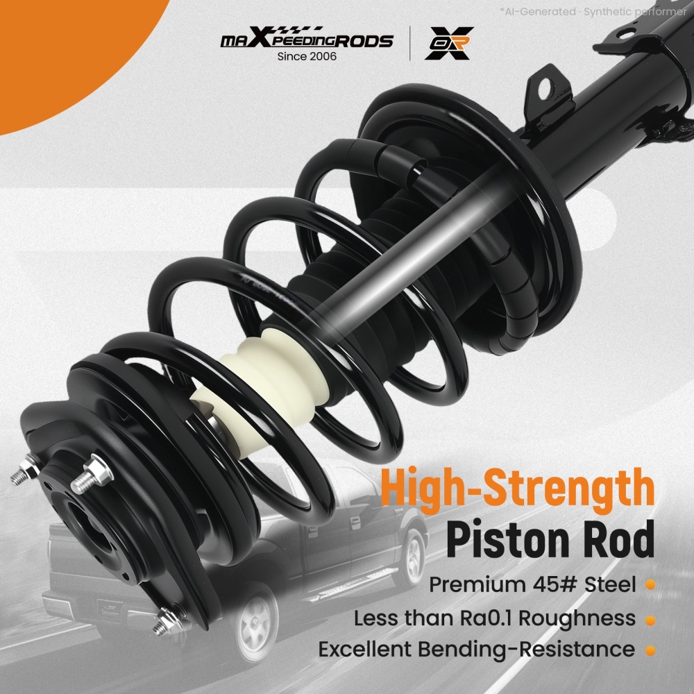 4PCs Front Struts Shocks Assembly & Sway Bar Links for 2003-2008 compatible for Toyota Corolla