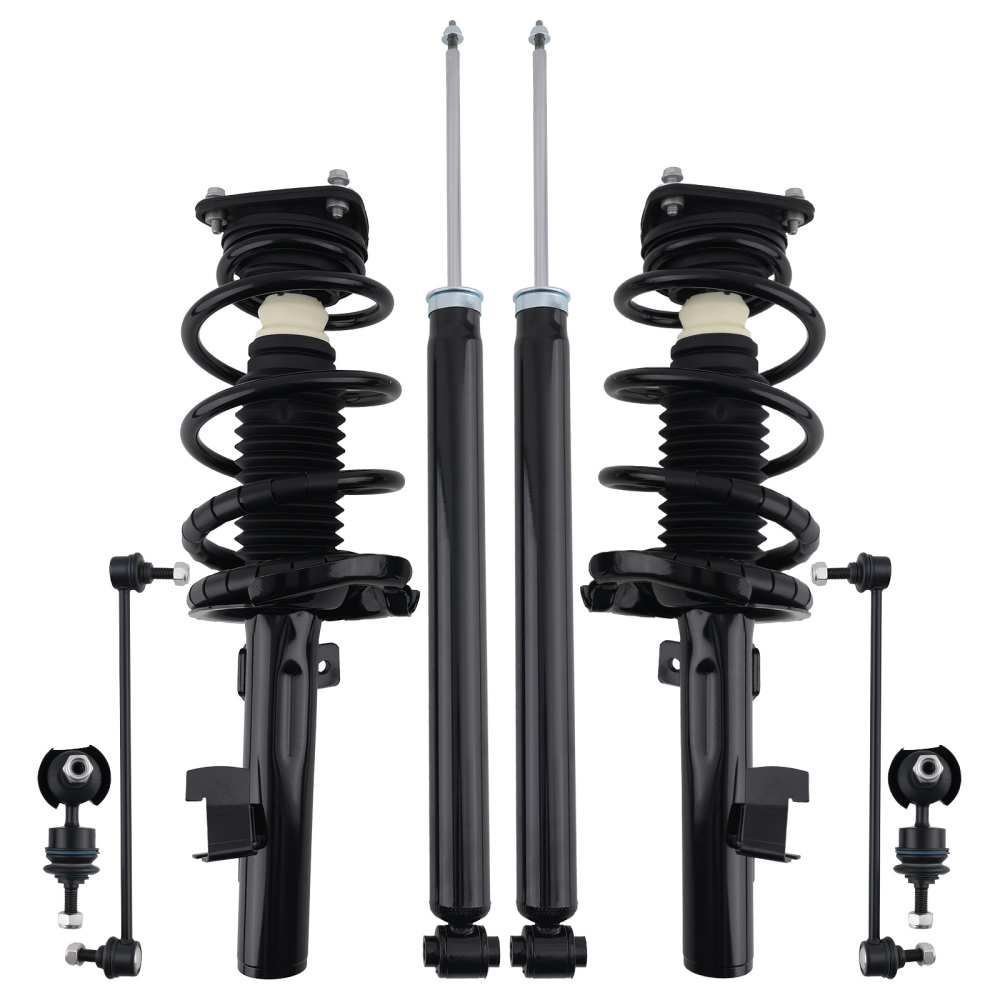 Front + Rear Complete Strut Sway Bar Links compatible for Mazda 3 2004-2009 5 2006-2010