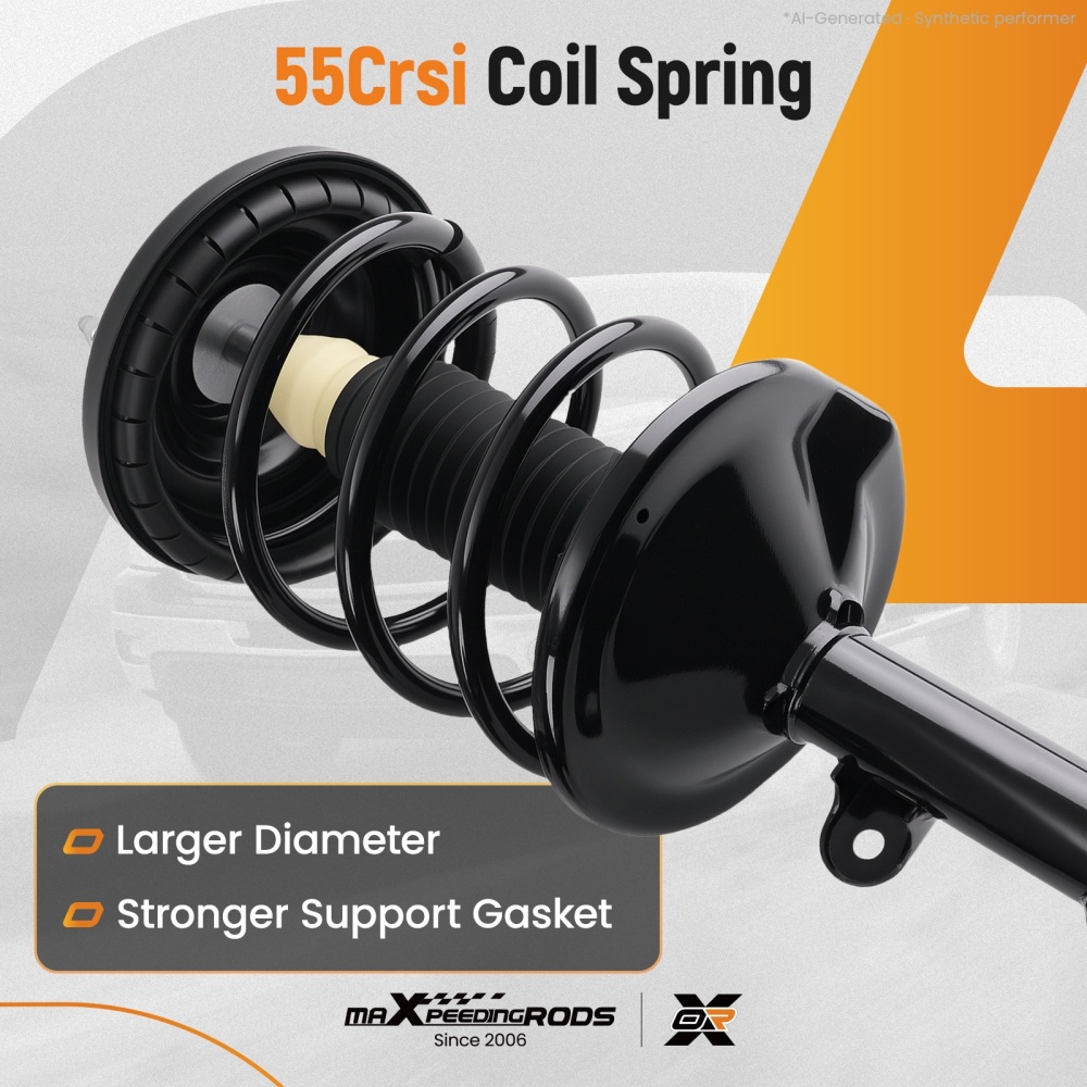 1 Set Front+Rear Shock Struts Absorbers Assembly For 1999-2004 compatible for Honda Odyssey