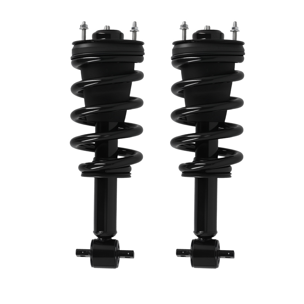 Front Strut Rear Shock Absorber Assy for 2007-13 compatible for Chevy GMC Silverado Sierra 1500