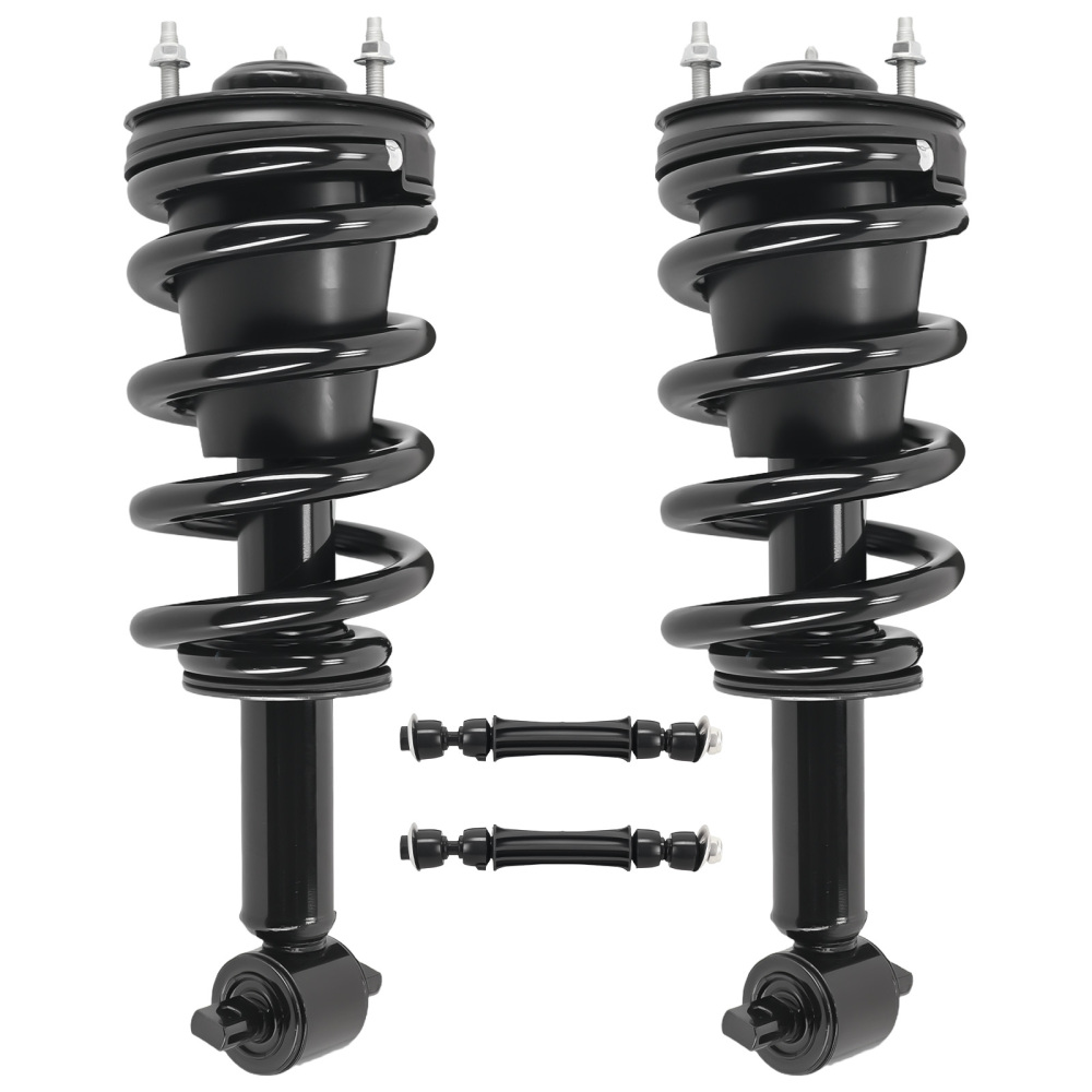 Front Strut Assembly Sway Bar Link for 2007-2013 compatible for Chevy Silverado GMC Sierra 1500