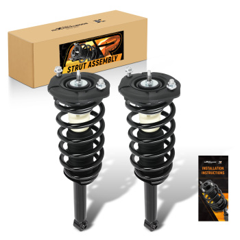 Pair Rear Complete StrutCoil Spring Assembly For 2000-2003 compatible for Nissan Maxima