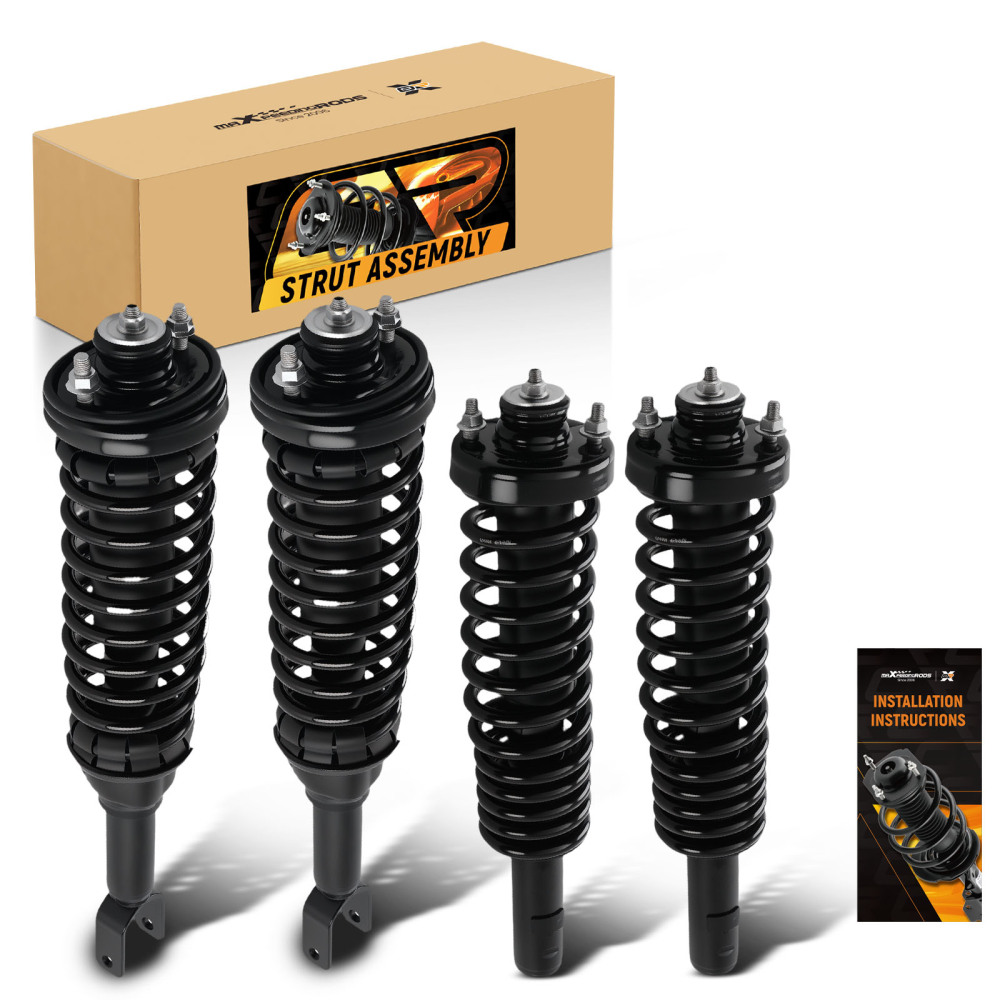 4PCS Complete Struts Shock Absorbers compatible for Honda Civic 1996-2000 FrontRear NEW