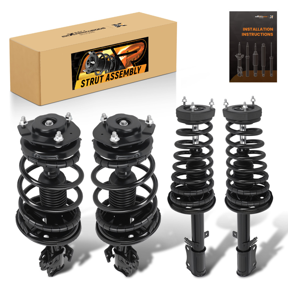 4Pcs FrontRear Shocks Struts Assembly For 2002 2003 compatible for Lexus ES300 compatible for Toyota Camry